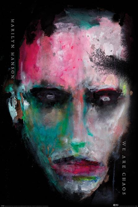 Мерілін Менсон (Ми - Хаос) / Marilyn Manson (We Are Chaos) (ps-103265) Постер/Плакат - Стандартний (61x91.5см)