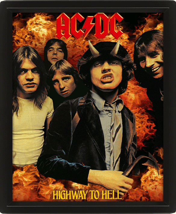 AC/DC (Highway to Hell) (pat-103309) Картина (3д)
