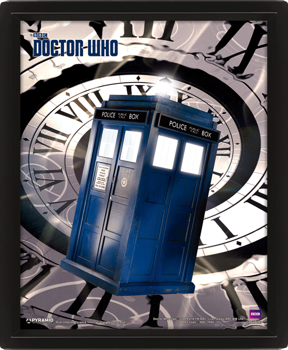 Доктор Кто / Doctor Who (Tardis Time Spiral) (pat-103302) Картина (3д)