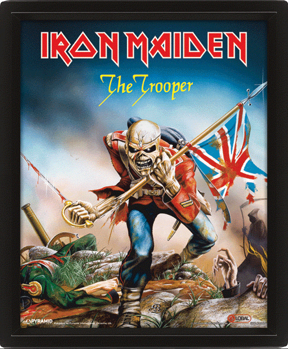 Iron Maiden (The Trooper) (pat-103306) Картина (3д)