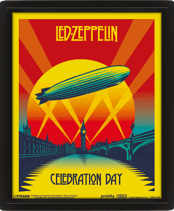 Led Zeppelin (Celebration Day) (pat-103296) Картина (3д)