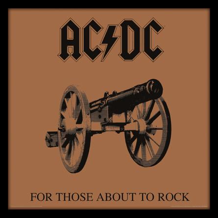 AC/DC (For Those About To Rock) (pat-103352) Картина (в раме)