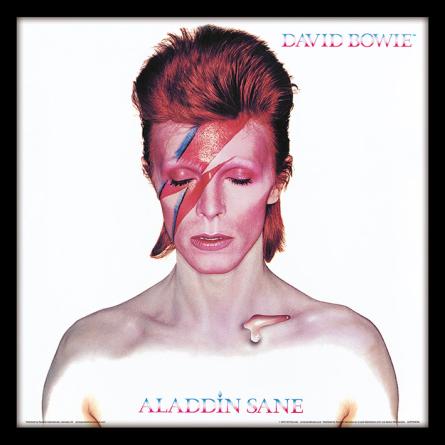 Девід Бові / David Bowie (Aladdin Sane) (pat-103344) Картина (у рамі)