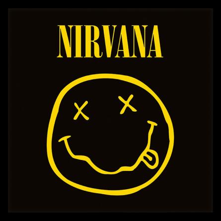 Nirvana (Smiley) (pat-103339) Картина (у рамі)