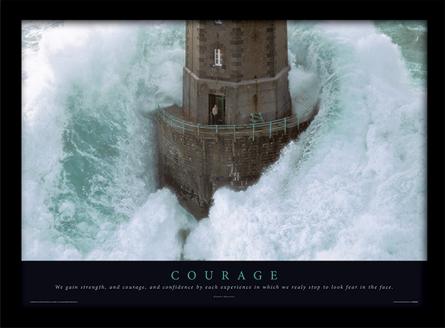 Хоробрість / Courage (pat-103283) Картина (у рамі)