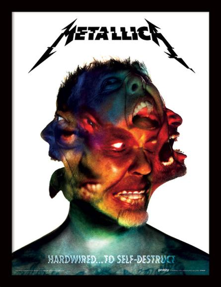 Metallica (Hardwired Album) (pat-103279) Картина (у рамі)