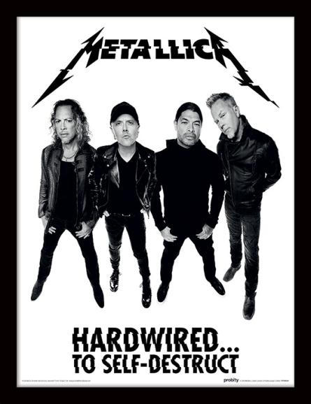Metallica (Hardwired Band) (pat-103341) Картина (в раме)