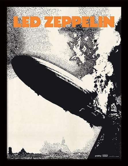 Led Zeppelin (Led Zeppelin I) (pat-103748) Картина (у рамі)