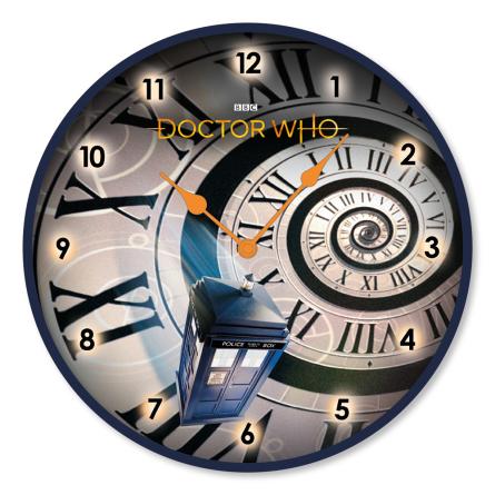 Доктор Хто (Спіраль Часу) / Doctor Who (Time Spiral) (ck-103361) Годинник (настінний)