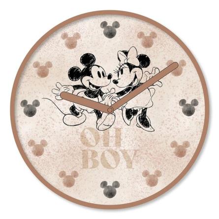 Микки Маус / Mickey Mouse (Blush) (ck-103751) Часы (настенные)