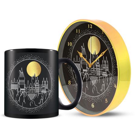 Harry Potter (Golden Moon) Morning Set (Mug & Desk Clock) (ck-104716) Годинник (настільний)