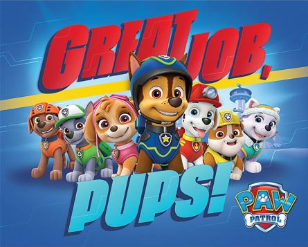 Щенячий Патруль (Чудові Цуценята) / Paw Patrol (Great Job Pups) (ps-104239) Постер/Плакат - Міні (40x50см)