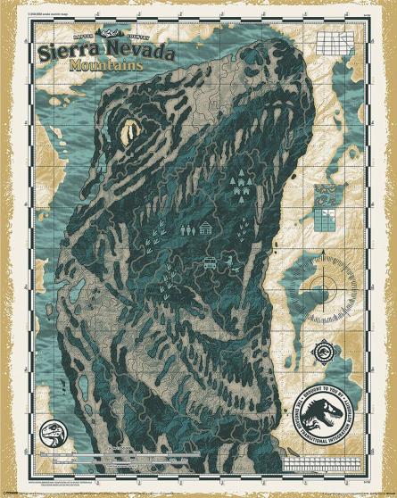 Мир Юрского Периода (Доминион) / Jurassic World (Dominion) (ps-104235) Постер/Плакат - Мини (40x50см)