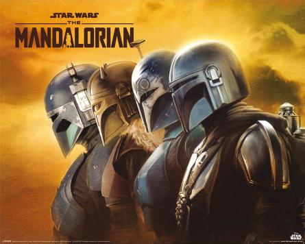 Зоряні Війни: Мандалорець (Мандалорійське Віровчення) / The Mandalorian S3 (The Mandalorian Creed) (ps-104230) Постер/Плакат - Міні (40x50см)