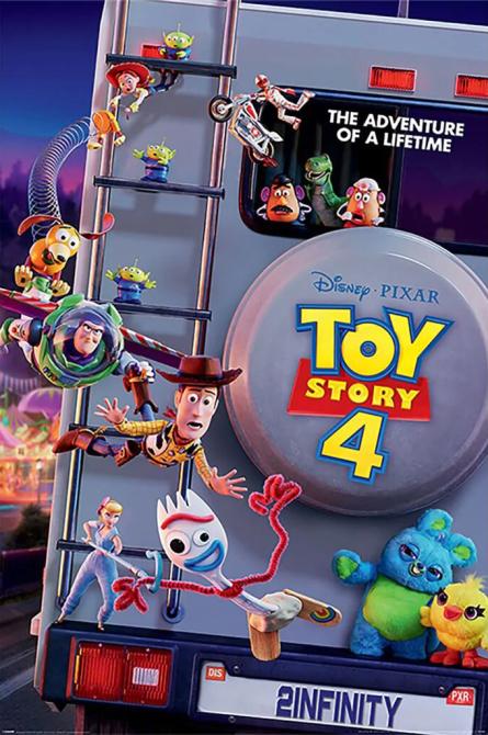 Історія Іграшок 4 (Пригода Всього Життя) / Toy Story 4 (Adventure Of A Lifetime) (ps-103766) Постер/Плакат - Стандартний (61x91.5см)
