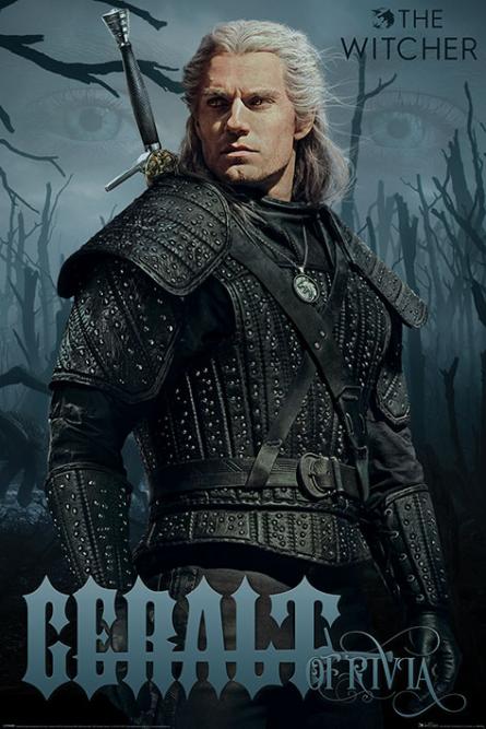 Відьмак (Геральт З Рівії) / The Witcher (Geralt of Rivia) (ps-103263) Постер/Плакат - Стандартний (61x91.5см)