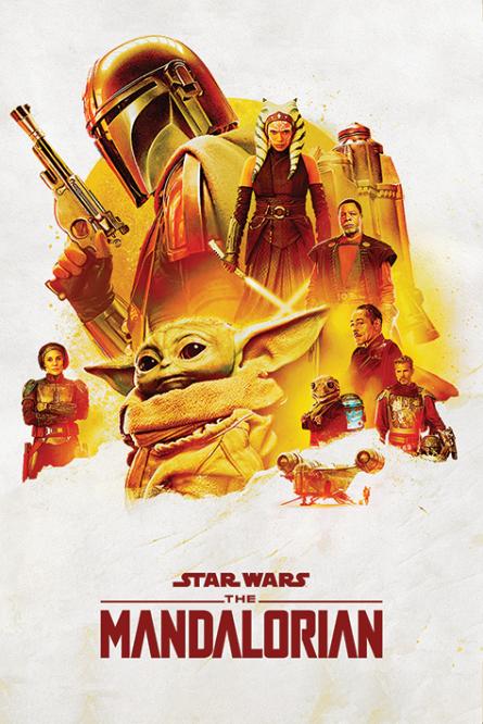 Звёздные Войны: Мандалорец (Приключение) / Star Wars: The Mandalorian (Adventure) (ps-103254) Постер/Плакат - Стандартный (61x91.5см)