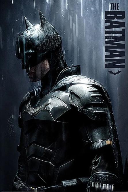 Бэтмен (Ливень) / The Batman (Downpour) (ps-103776) Постер/Плакат - Стандартный (61x91.5см)