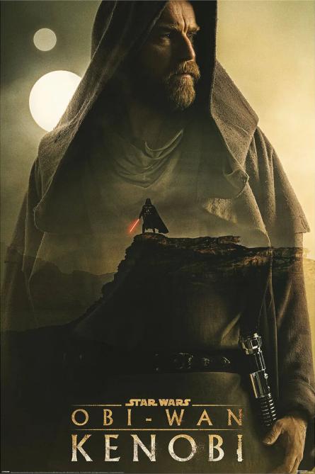 Зоряні Війни: Обі-Ван Кенобі (Світло Проти Темряви) / Star Wars: Obi-Wan Kenobi (Light Vs Dark) (ps-103783) Постер/Плакат - Стандартний (61x91.5см)