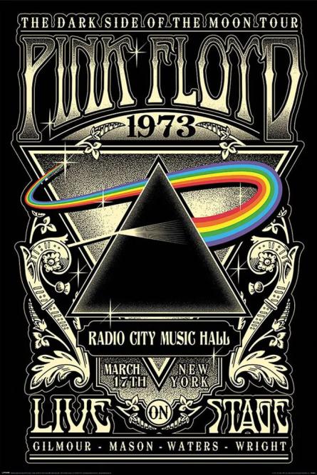 Pink Floyd (1973) (ps-103795) Постер/Плакат - Стандартний (61x91.5см)