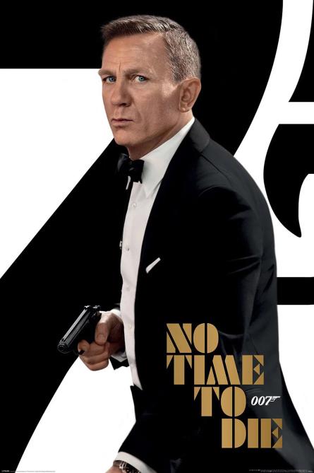 Джеймс Бонд - Нет Времени Умирать (Смокинг) / James Bond No Time to Die (Tuxedo) (ps-103799) Постер/Плакат - Стандартный (61x91.5см)