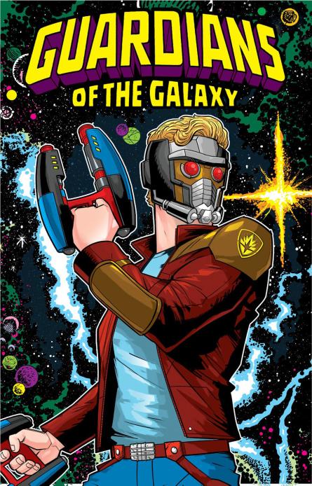 Стражи Галактики (Шутер) / The Guardians Of The Galaxy (Shooter) (ps-104679) Постер/Плакат - Стандартный (61x91.5см)
