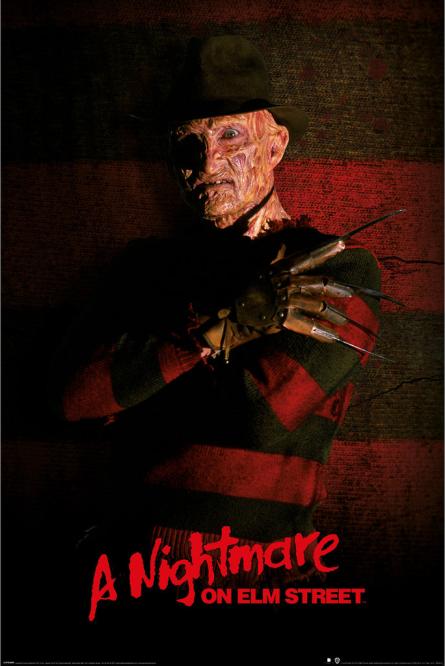 Кошмар На Вулиці В'язів (Фредді Крюгер) / A Nightmare On Elm Street (Freddy Krueger) (ps-104204) Постер/Плакат - Стандартний (61x91.5см)