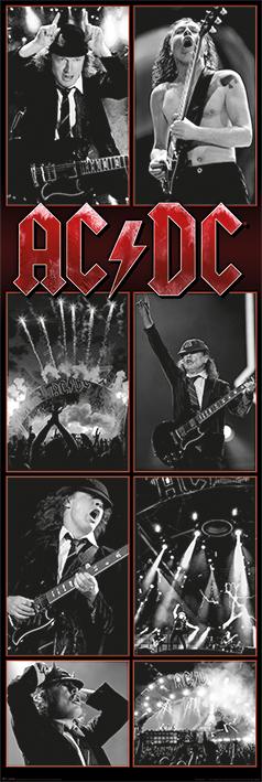 AC/DC (Live Montage) (ps-00345) Постер/Плакат - Дверной (53x158см)