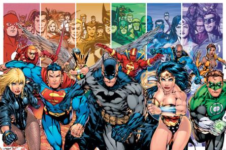 Американська Ліга Справедливості (Покоління) / Justice League America (Generations) (ps-001467) Постер/Плакат - Стандартний (61x91.5см)