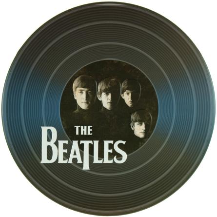 The Beatles (1982) (ms-001343) Металлическая табличка - 30см (круглая)