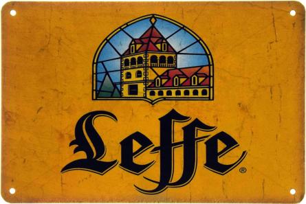 Beer Leffe (ms-002747) Металлическая табличка - 20x30см