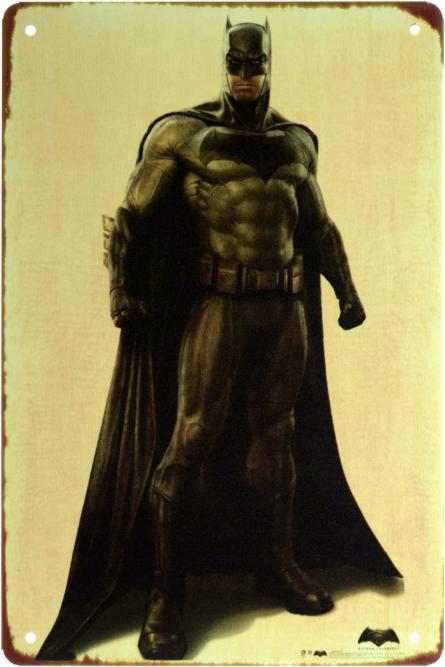 Бетмен / Batman (DC Comics) (ms-001922) Металева табличка - 20x30см
