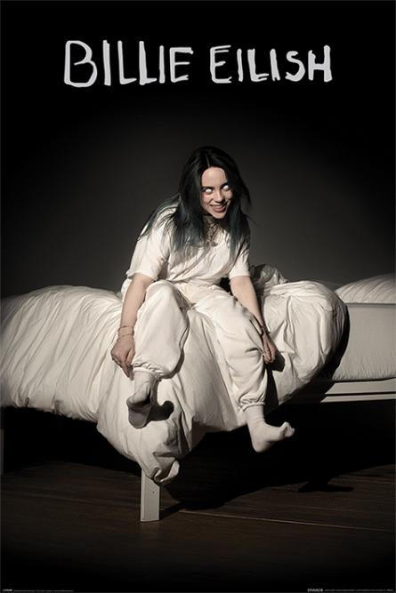 Billie Eilish (When We All Fall Asleep Where Do We Go) (ps-001752) Постер/Плакат - Стандартный (61x91.5см)