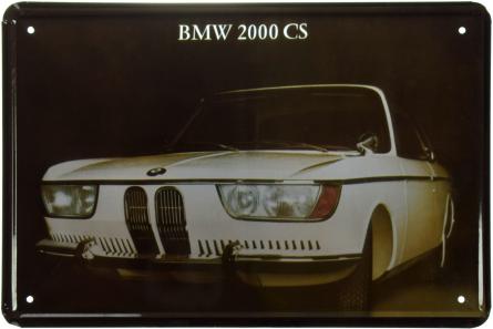 BMW 2000 CS (ms-001031) Металлическая табличка - 20x30см