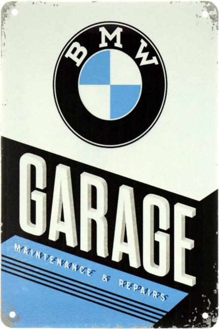 BMW Garage (ms-002752) Металлическая табличка - 20x30см