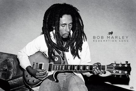 Боб Марли / Bob Marley (Redemption Song) (ps-00288) Постер/Плакат - Стандартный (61x91.5см)