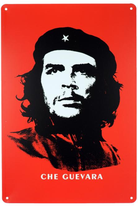 Че Гевара / Che Guevara (ms-00486) Металлическая табличка - 20x30см