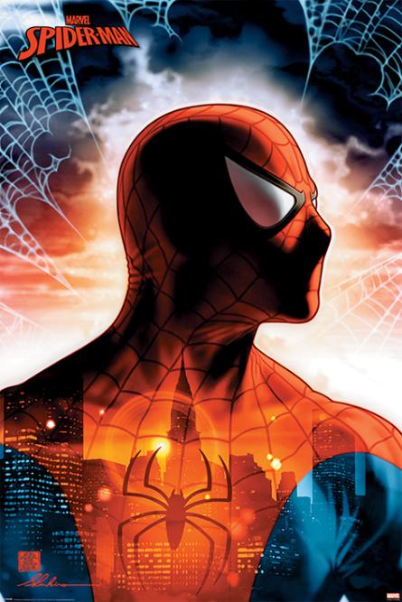 Людина-Павук (Захисник Міста) / Spider-Man (Protector Of The City) (ps-001459) Постер/Плакат - Стандартний (61x91.5см)