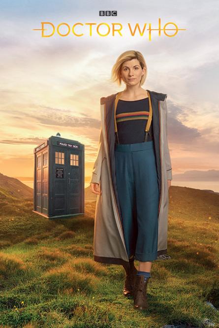 Доктор Хто (13-й Доктор) / Doctor Who (13th Doctor) (ps-00763) Постер/Плакат - Стандартний (61x91.5см)