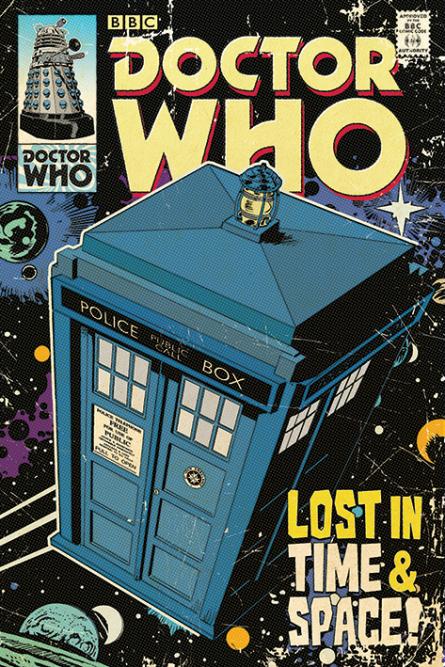 Доктор Хто (Загублений У Часі І Просторі) / Doctor Who (Lost in Time & Space) (ps-00338) Постер/Плакат - Стандартний (61x91.5см)