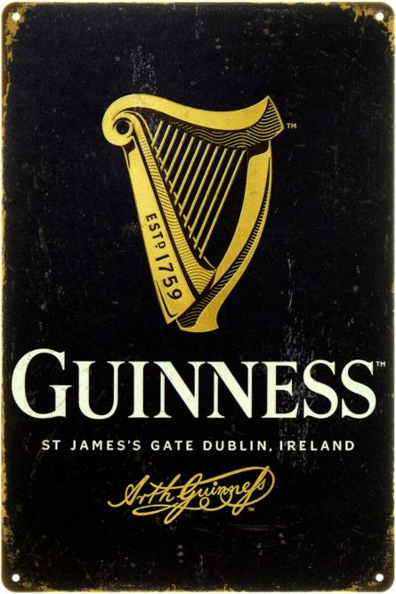Guinness: Королівська Симфонія (ms-104472) Металева табличка - 20x30см