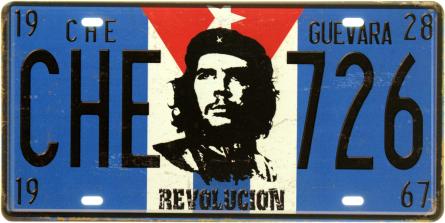 Че Гевара / Che Guevara (CHE 726) (ms-001140) Металлическая табличка - 15x30см