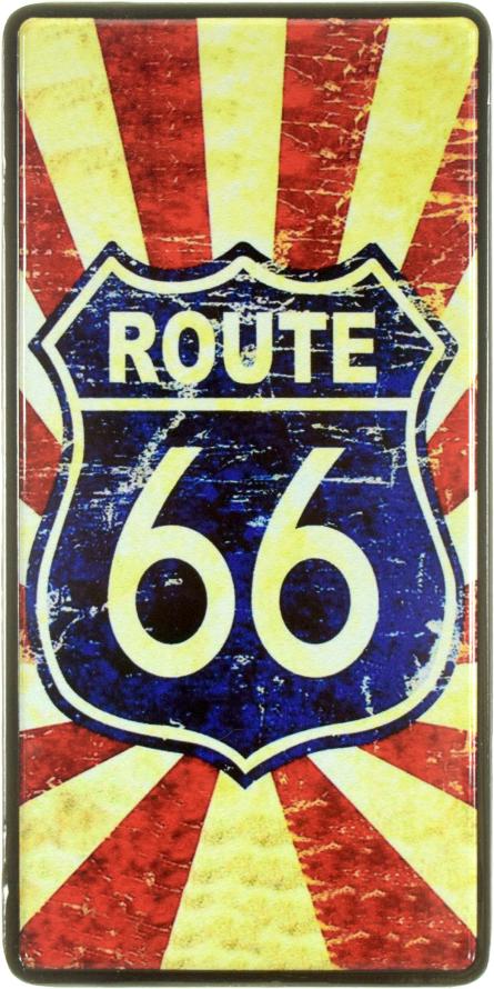 Route 66 (Символ Свободы) (ms-104001) Металлическая табличка - 15x30см