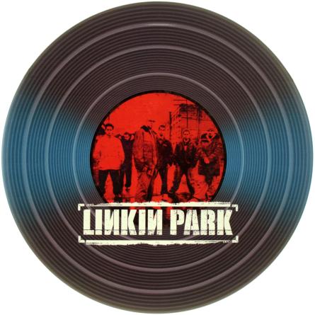Linkin Park (ms-001344) Металева табличка - 30см (кругла)