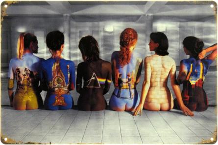 Pink Floyd (Back Catalogue) (ms-00399) Металлическая табличка - 20x30см