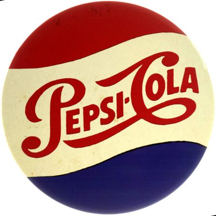 Pepsi-Cola (Logo) (ms-104168) Металева табличка - 30см (кругла)