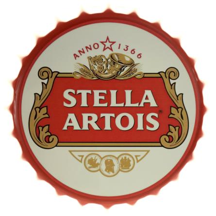 Stella Artois Logo (ms-001683) Металлическая табличка - 35см (кришка)