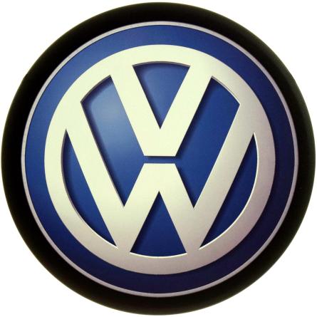 Volkswagen (Автомобильная Икона) (ms-104643) Металлическая табличка - 30см (круглая)
