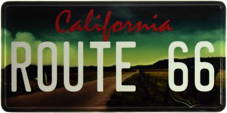 Каліфорнія / California Route 66 (ms-103712) Металева табличка - 15x30см