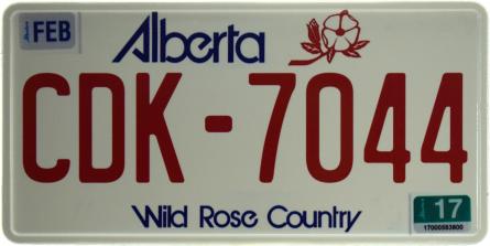 Альберта / Alberta CDK-7044 (ms-103716) Металева табличка - 15x30см